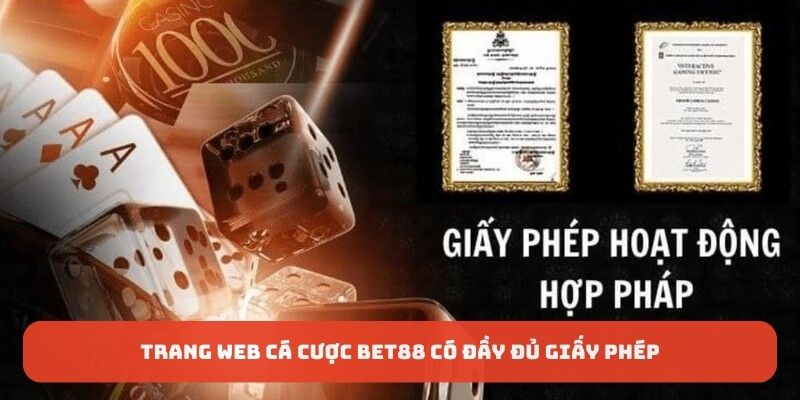 Trang web cá cược uy tín đầy đủ giấy phép
