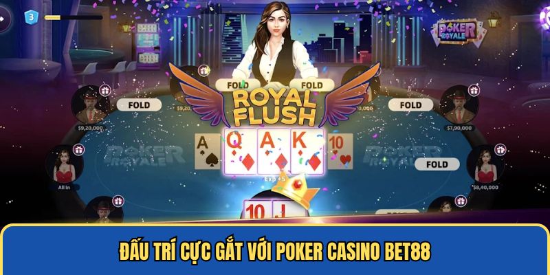 Đấu trí cực gắt với Poker thương lưu